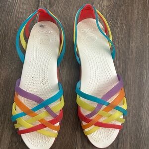 CROCS Women's Multicolor Strappy Sandals